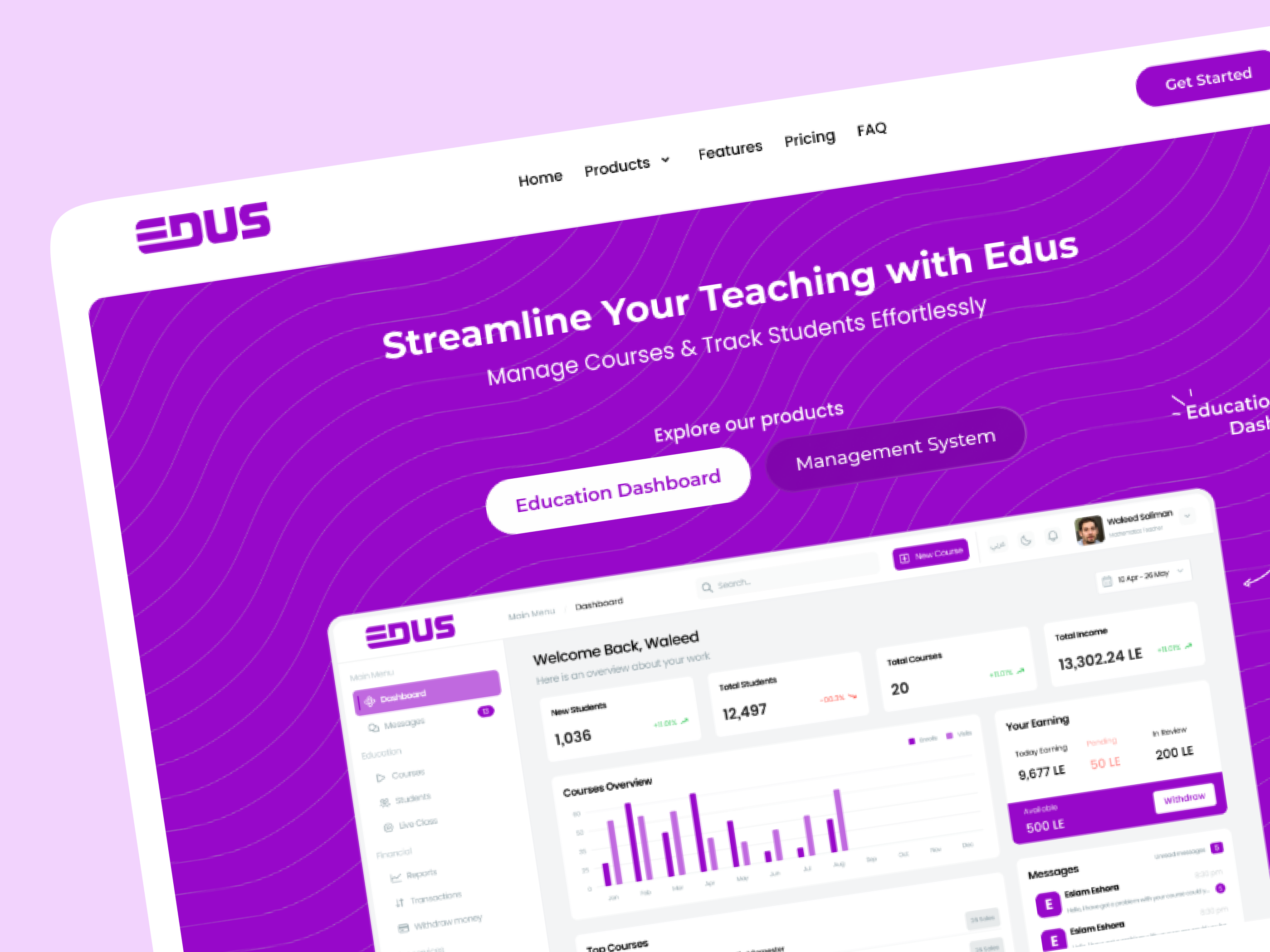 Edus - Saas Landing Page - Image 2