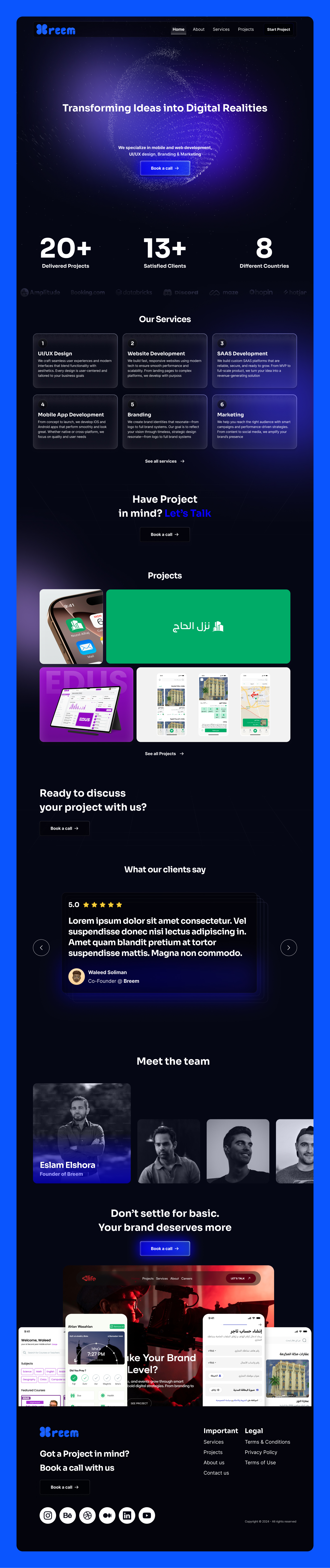Breem Landing Page - Image 6